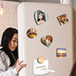 Fridge Magnets & Personalized Photo Shapes