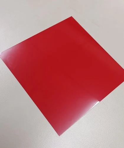Red Aluminum Laser Marking Sheet